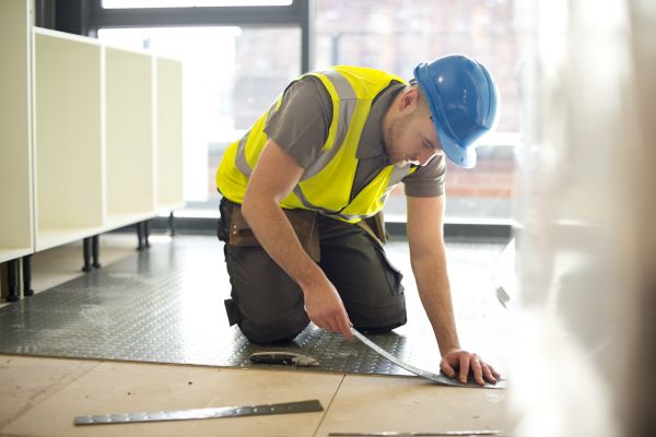 Rubber Flooring Installation